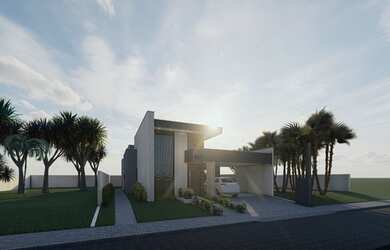 Imagem: A casa em condomínio possui 3 Dormitórios, 4 Banheiros, 2