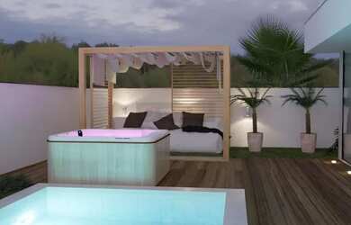 Imagem 6: Casa à Venda. Piscina, Varanda, Guarda roupae10m² de Área