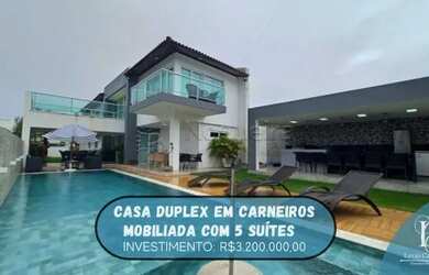 Imagem: A casa em condomínio à venda possui 5 Dormitórios, 5 Banheiros