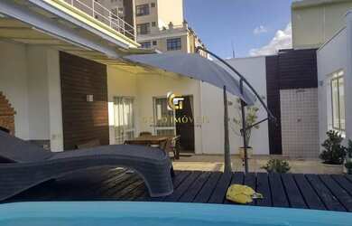 Imagem: O apartamento na cobertura possui 5 Dormitórios, 3 Banheiros