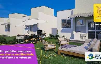 Imagem: A casa possui 2 Dormitórios, 1 Banheiro, 1 Vaga na garagem