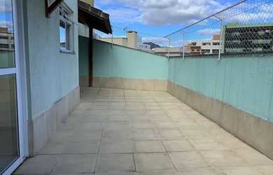 Imagem: O apartamento na cobertura possui 2 Dormitórios, 2 Banheiros