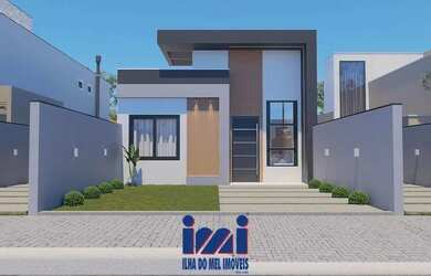 Imagem: A casa possui 2 Dormitórios, 2 Banheiros, 1 Vaga na garagem