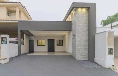 Imagem: A casa em condomínio possui 3 Dormitórios, 3 Banheiros, 2