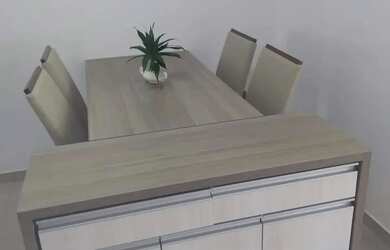 Imagem: A casa possui 2 Dormitórios, 3 Banheiros, 2 Vagas na garagem