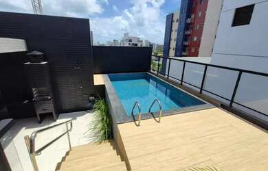 Imagem: O apartamento possui 1 Dormitório, 1 Banheiro, 1 Vaga na garagem