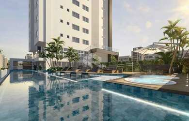 Imagem: O apartamento na cobertura possui 4 Dormitórios, 5 Banheiros