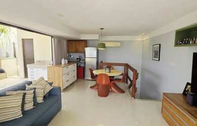 Imagem: O apartamento na cobertura possui 2 Dormitórios, 2 Banheiros