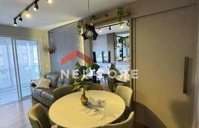 Imagem: O apartamento possui 2 Dormitórios, 2 Banheiros, 2 Vagas na