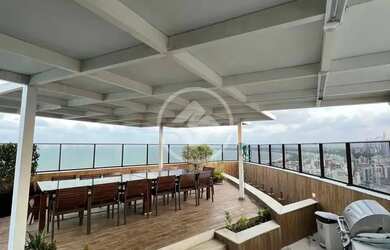 Imagem: O apartamento na cobertura possui 3 Dormitórios, 2 Banheiros