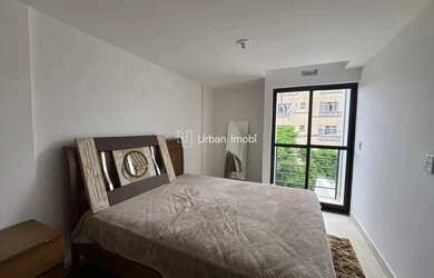 Imagem: O studio para alugar possui 1 Dormitório, 1 Banheiro, 24m²