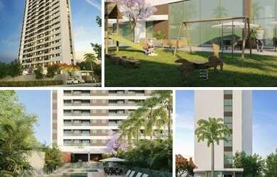 Imagem: O apartamento possui 2 Dormitórios, 2 Banheiros, 2 Vagas na