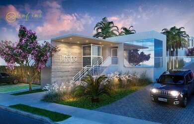 Imagem: A casa em condomínio possui 3 Dormitórios, 4 Banheiros, 2