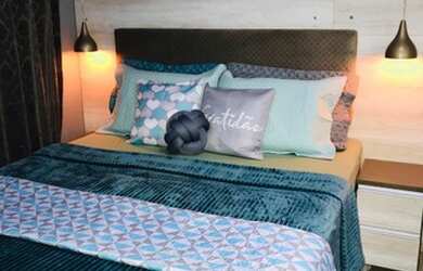 Imagem: A casa em condomínio possui 2 Dormitórios, 1 Banheiro, 1 Vaga