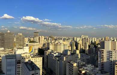 Imagem: O apartamento na cobertura possui 5 Dormitórios, 5 Banheiros