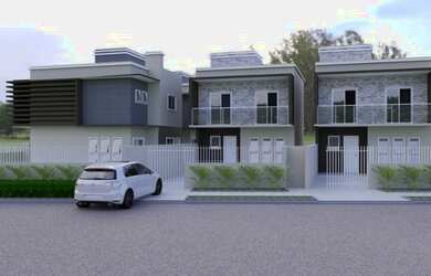 Imagem: A casa possui 3 Dormitórios, 3 Banheiros, 2 Vagas na garagem