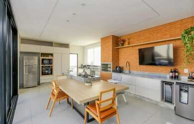 Imagem: A casa em condomínio possui 3 Dormitórios, 4 Banheiros, 4