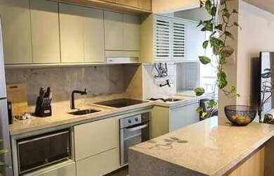 Imagem: O apartamento possui 2 Dormitórios, 2 Banheiros, 1 Vaga na