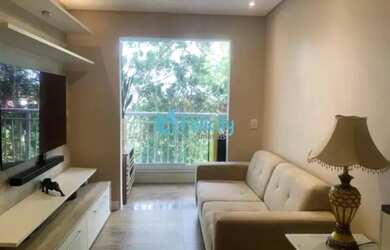 Imagem: O apartamento possui 2 Dormitórios, 1 Banheiro, 1 Vaga na garagem