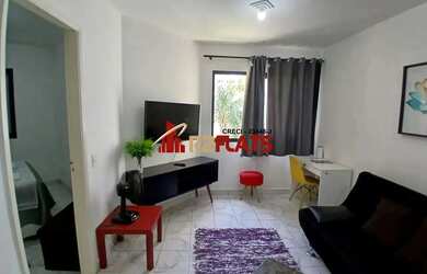 Imagem: O studio possui 1 Dormitório, 1 Banheiro, 35m² de Área, Imóvel