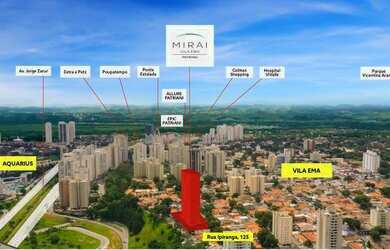 Imagem: O apartamento possui 2 Dormitórios, 3 Banheiros, 2 Vagas na