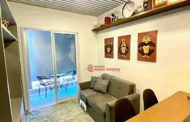 Imagem: O studio possui 1 Dormitório, 1 Banheiro, 1 Vaga na garagem