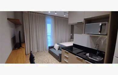 Imagem: O apartamento possui 1 Dormitório, 1 Banheiro, 30m² de Área