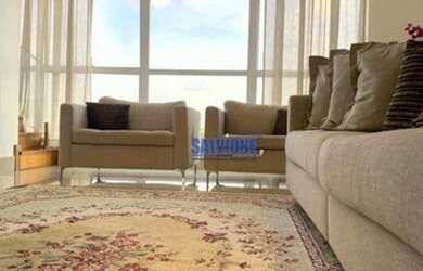 Imagem: O apartamento na cobertura possui 3 Dormitórios, 4 Banheiros