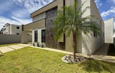 Imagem: A casa em condomínio possui 3 Dormitórios, 2 Banheiros e