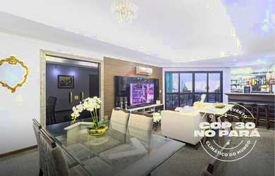 Imagem: O apartamento possui 3 Dormitórios, 4 Banheiros, 189m² de