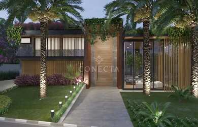 Imagem: A casa possui 5 Dormitórios, 5 Banheiros, 5 Vagas na garagem