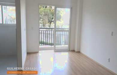 Imagem: O apartamento possui 1 Dormitório, 2 Banheiros, 1 Vaga na garagem