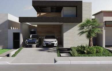 Imagem: A casa em condomínio possui 3 Dormitórios, 2 Banheiros, 2