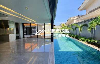 Imagem: A casa em condomínio à venda possui 5 Dormitórios, 5 Banheiros