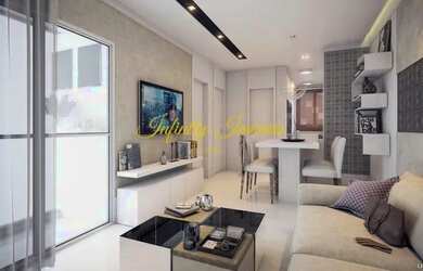 Imagem: O apartamento possui 2 Dormitórios, 2 Banheiros, 1 Vaga na