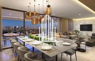 Imagem: O apartamento possui 3 Dormitórios, 5 Banheiros, 3 Vagas na