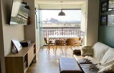 Imagem: O apartamento possui 3 Dormitórios, 2 Banheiros, 1 Vaga na