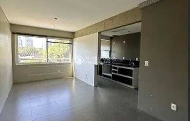 Imagem: O apartamento possui 2 Dormitórios, 1 Banheiro, 1 Vaga na garagem