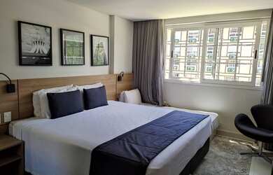 Imagem: O studio possui 1 Dormitório, 1 Banheiro, 1 Vaga na garagem