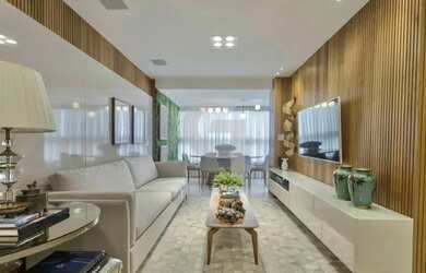 Imagem: O apartamento possui 4 Dormitórios, 5 Banheiros, 3 Vagas na