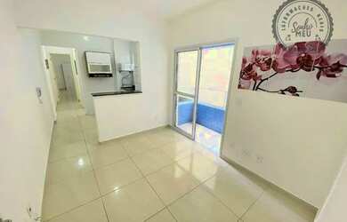 Imagem: O apartamento possui 1 Dormitório, 1 Banheiro, 1 Vaga na garagem