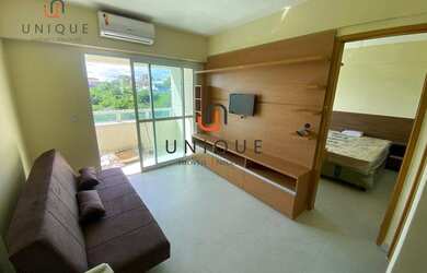 Imagem: O studio possui 1 Dormitório, 1 Banheiro, 1 Vaga na garagem