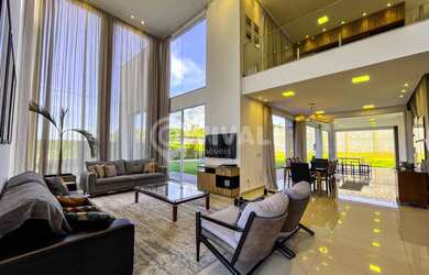 Imagem: A casa em condomínio possui 3 Dormitórios, 4 Banheiros, 4