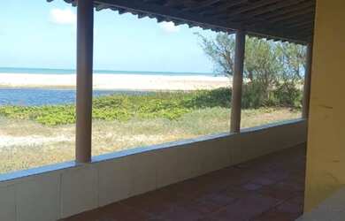 Imagem 2: Casa de praia beira mar, lagoa e rio