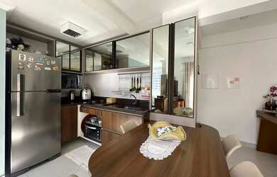 Imagem 5: Apartamento 2 dormitórios mobiliado com vista liberada no Navegantes...