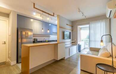 Imagem: O apartamento possui 2 Dormitórios, 2 Banheiros, 2 Vagas na