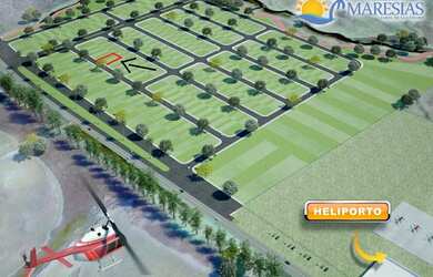 Imagem: O terreno possui 210m² de Área e está localizado em Santo