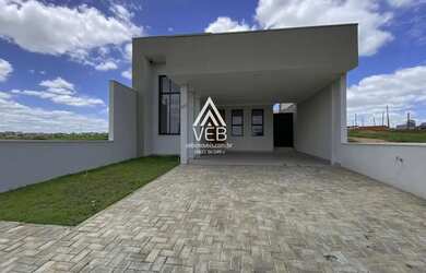 Imagem: A casa em condomínio possui 3 Dormitórios, 2 Banheiros, 2