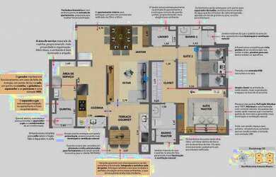 Imagem 2: **Oportunidade Apartamento no Vila Ema 02 dorms c/ 2 suítes, lavabo e varanda gourmet int