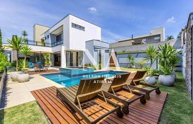 Imagem 1: Casa com 5 Suítes à venda, 364 m² por R$ 2.800.000 - Condomínio Figueira...